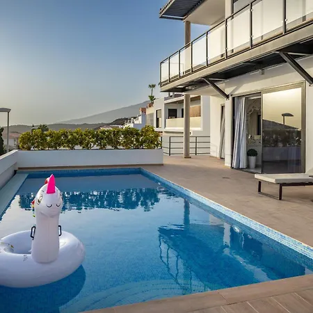 Luxliving Tenerife Hortalaya Heated Pool 别墅 *